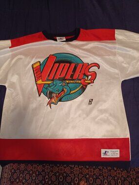 Vintage Detroit Viper LOGO Athletic Jersey